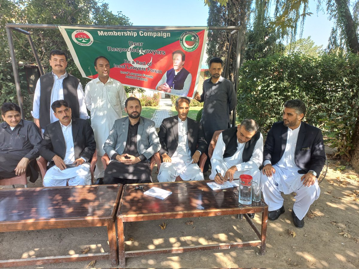 کے پی کے انصاف وکلاء فورم کا اجلاس،9 مئی کے واقعات میں وکلاء کی نامزگی غیر قانونی قرار