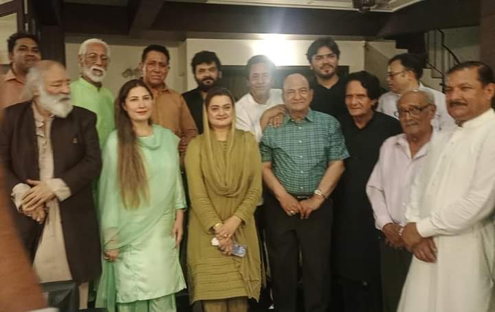 مریم اورنگزیب کی صائمہ، سید نور حسن عسکری و دیگر کے ساتھ ملاقات