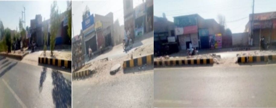 اوچ شریف: شہرمیں روڈز پر غیر قانونی کٹ،حادثات معمول بن گئے