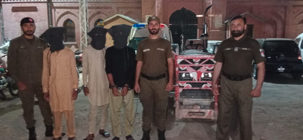 سی آئی اے اغواء برائے تاوان پولیس کی کارروائی،3 رکنی ڈکیت گینگ گرفتار