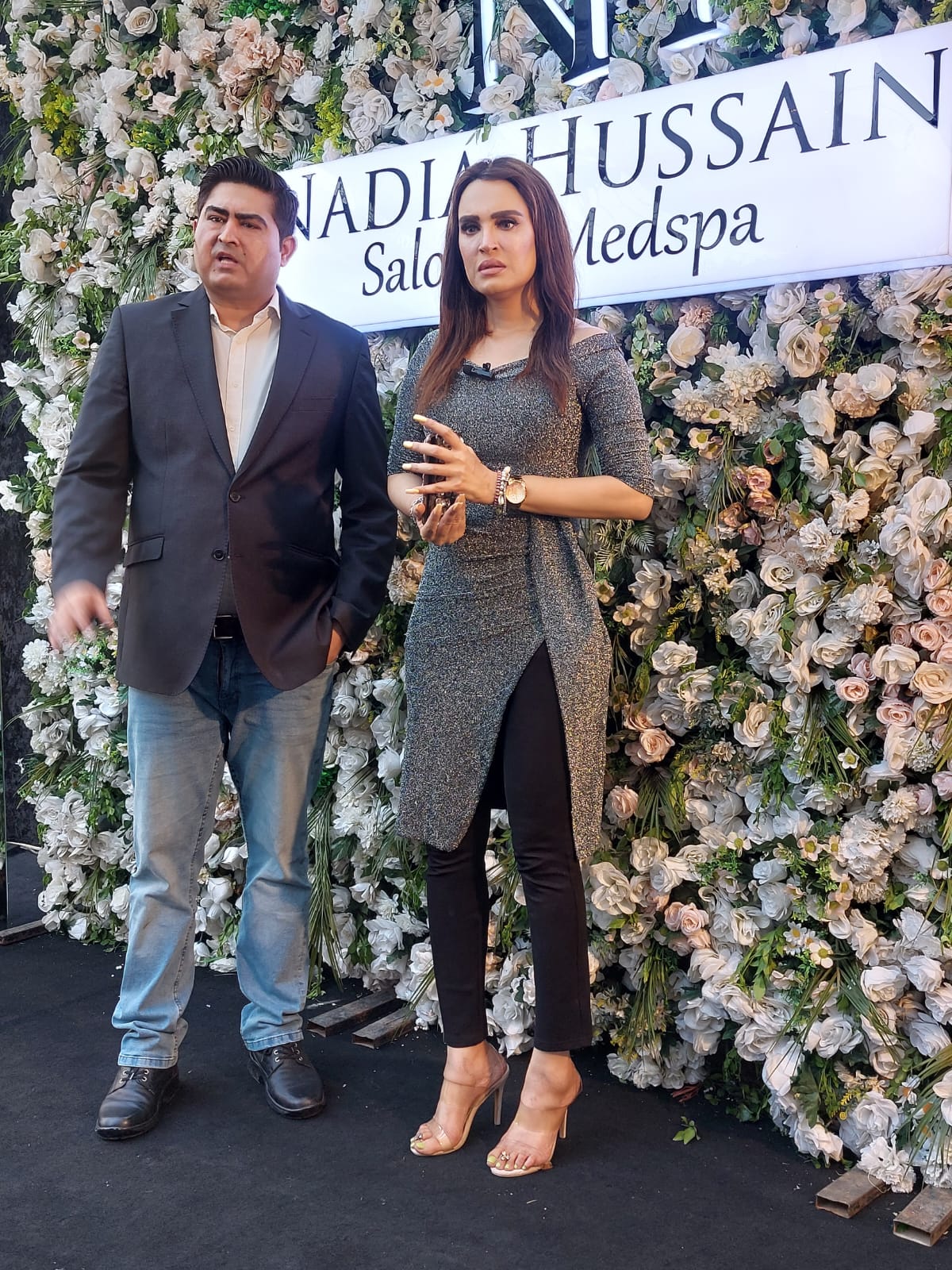 نادیہ حسین نے لاہورمیں سیلون کھول لیا