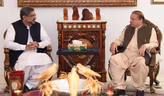 جنرل کونسل اجلاس میں عدم شرکت،نواز شریف نےشاہد خاقان کو لندن بلا لیا