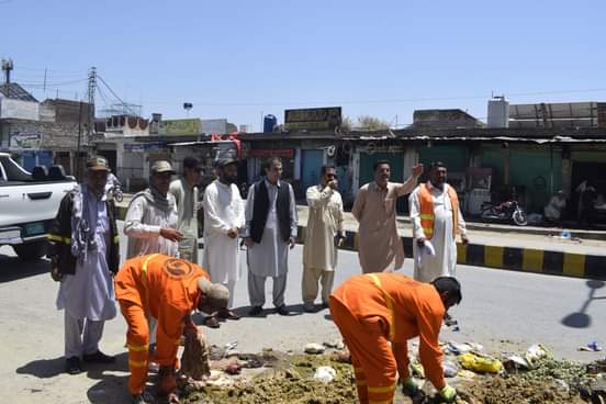مردان شہر میں ڈبلیو ایس ایس سی ایم کا صفائی آپریشن