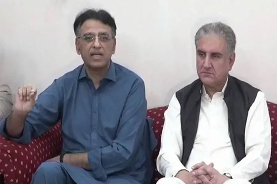 شاہ محمود قریشی اور اسد عمر کی عبوری ضمانت میں توسیع