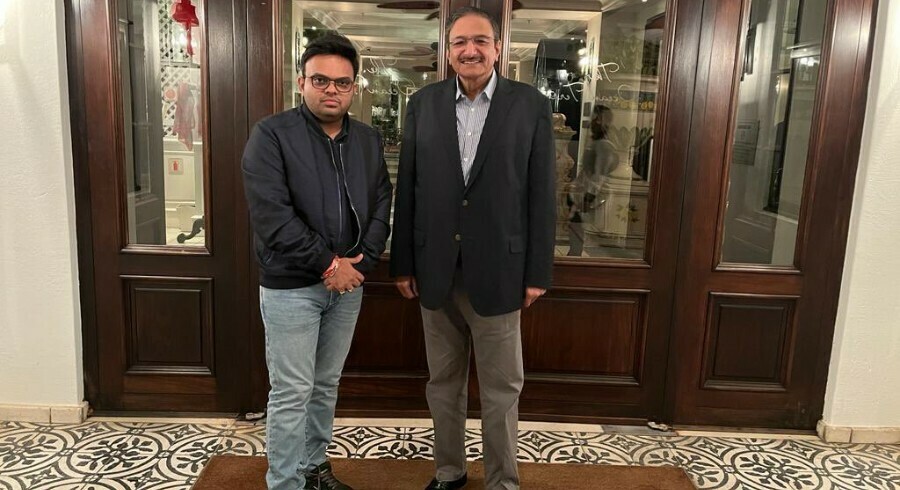 جنوبی افریقا میں جے شاہ اور ذکاء اشرف کے درمیان ملاقات، دو طرفہ سیریز سے متعلق اہم امور پر تبادلہ خیال