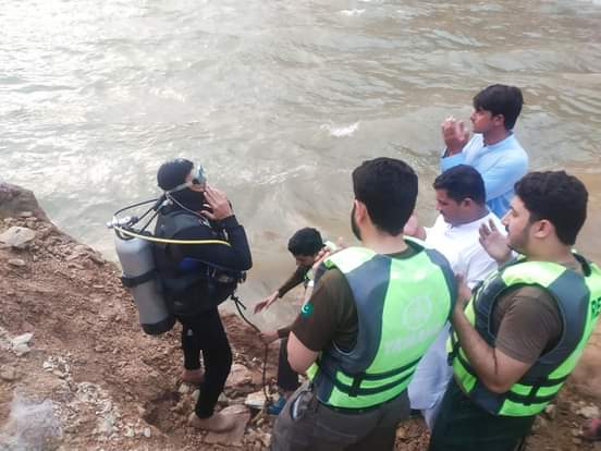 صوابی کنڈل ڈیم میں دو افراد ڈوب گئے،تلاش جاری