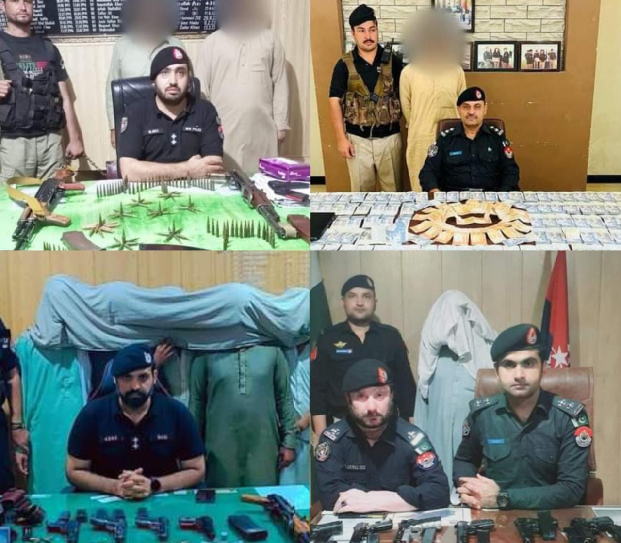 پشاور، پولیس کی جرائم پیشہ عناصر میں ملوث افراد کے خلاف کامیاب کارروائیاں بدستور جاری