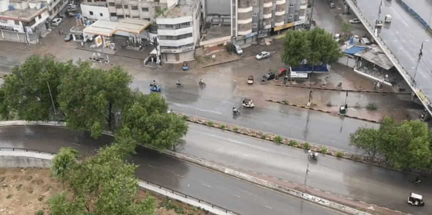 rain karachi