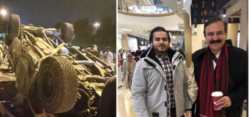 طارق فضل چوہدری کے بیٹے کی گاڑی کو حادثہ،ابتدائی تحقیقاتی رپورٹ پیش