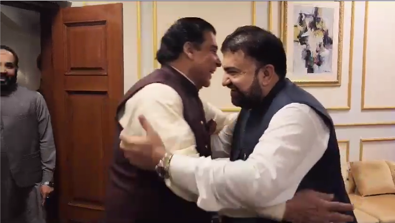 سپیکر قومی اسمبلی سے نگران وزیر داخلہ کی ملاقات