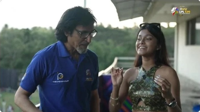 رمیز راجہ کی سری لنکن گلوکارہ کے ساتھ گنگنانے کی ویڈیو وائرل