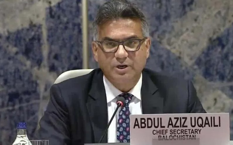 چیف سیکرٹری بلوچستان  برطرف