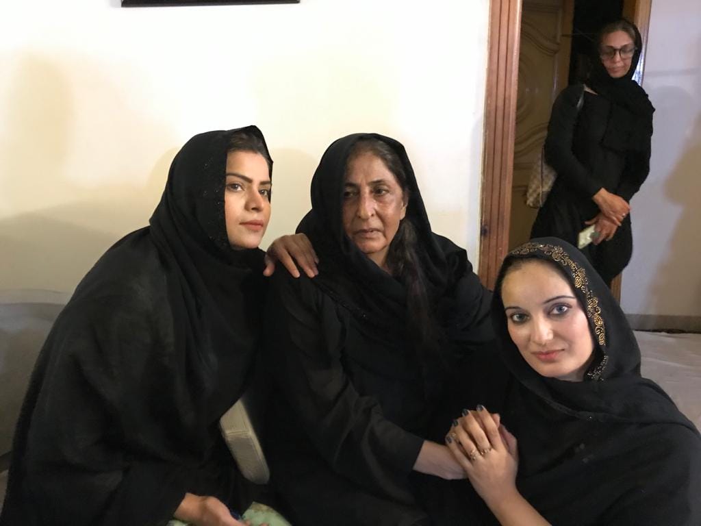 بی جی کے گھر مجلس کا اہتمام