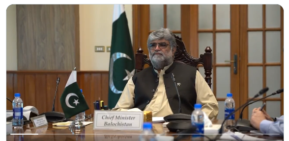 بلوچستان میں امن و امان کی مجموعی صورتحال ماضی کی نسبت بہتر ہے،نگراں وزیر ا علیٰ بلوچستان