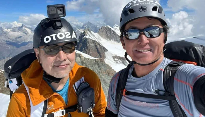 گلگت کی غیر سرشدہ پہاڑی پر دو جاپانی کوہ پیما حادثے کا شکار،ایک لاپتہ