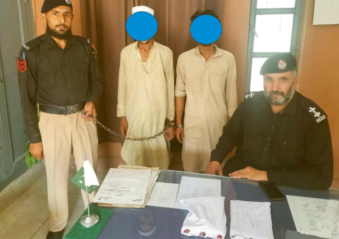 مردان،پولیس کی کاروائی منشیات فروش گرفتار،2 کلو چرس برآمد