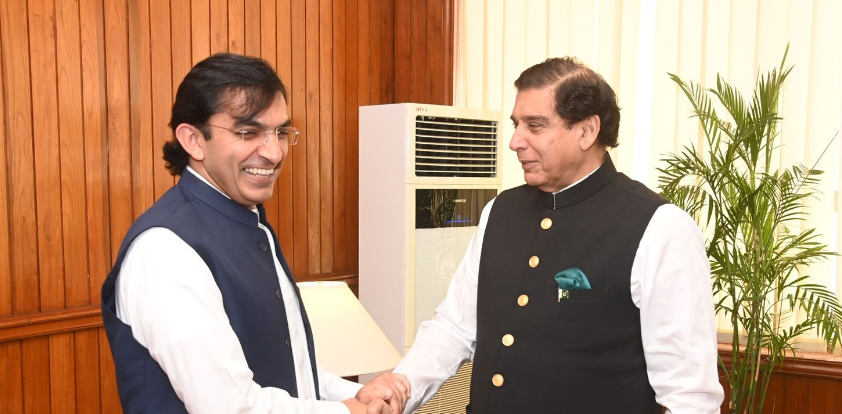 راجہ پرویز اشرف کی پارلیمانی رہنماؤں سے الوداعی ملاقاتیں