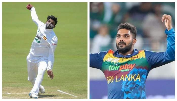 سری لنکن آل راؤنڈر وانندو ہسارنگا کا ٹیسٹ کرکٹ سے ریٹائرمنٹ لینے کا فیصلہ