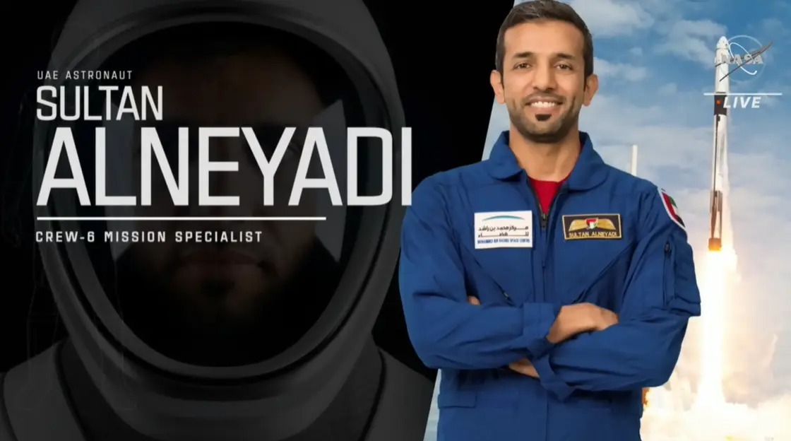 سلطان النیادی کا خلا میں اپنا چھ ماہ کا تاریخی مشن مکمل