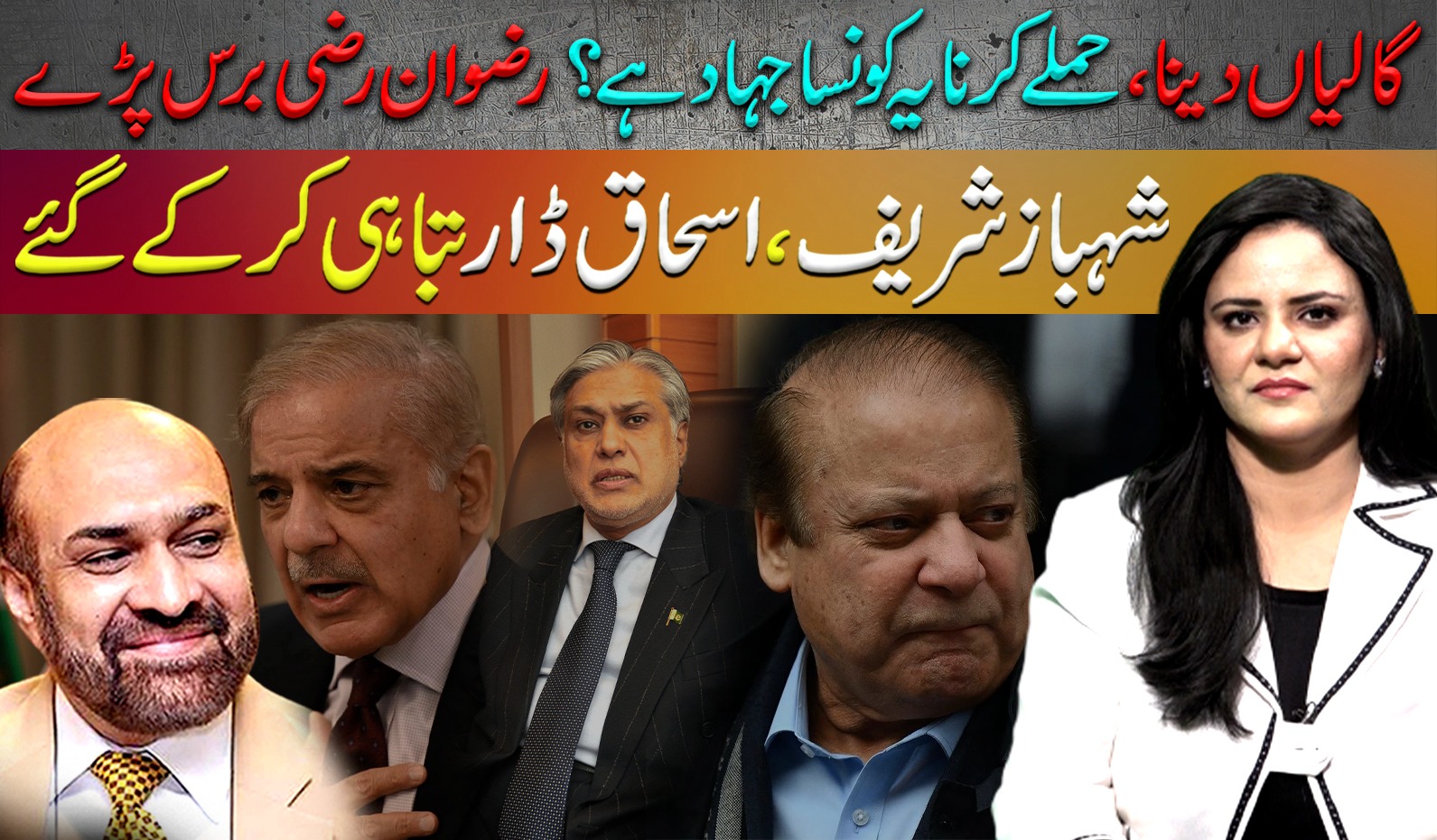 شہباز شریف، اسحاق ڈار تباہی کر کے گئے ,رضوان رضی برس پڑے