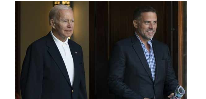 امریکی صدر جوبائیڈن کے بیٹے پر فردجرم عائد