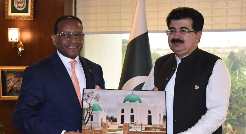 پاکستان اورایتھوپیا کے درمیان پروازوں کی ازسر نوبحالی خوش آئند ہے،چیئرمین سینیٹ