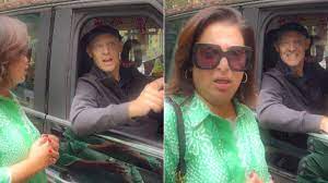 فرح خان نے لندن میں‌لوکھنڈ والا کا راستہ پوچھ لیا