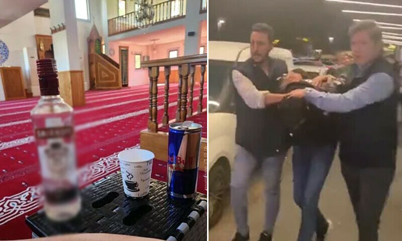 مساجد میں کھلےعام شراب نوشی کرکے دھمکی آمیز پیغامات دینے والا شخص گرفتار