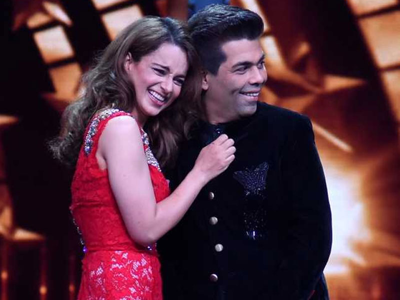 kangna and karan johar