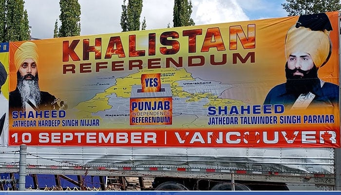 کینیڈا میں خالصتان کےقیام کیلئےریفرنڈم کا نیا مرحلہ آج سےشروع