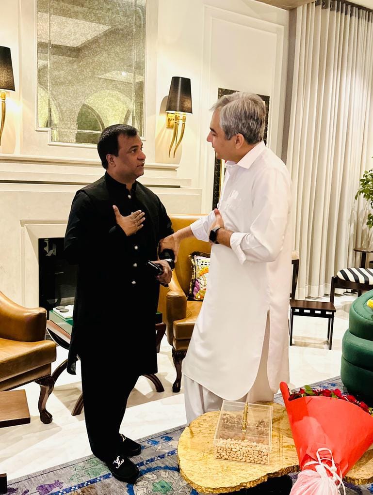 طاہر انجم کی وزیر اعلی پنجاب سید محسن نقوی سےملاقات، تھیٹر ڈرامہ پر گفتگو