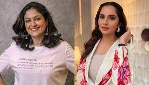 nadia jamil and sania mirza