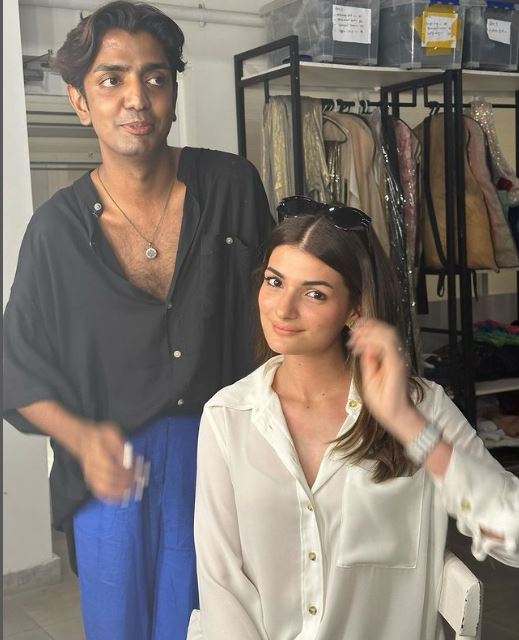 ماڈل روبینہ خان نے میک اپ آرٹسٹ سے معافی مانگ لی