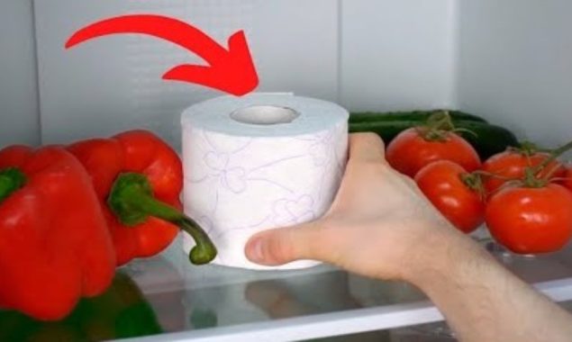 فریج میں ٹشو رول رکھنے کے حیران کن نتائج