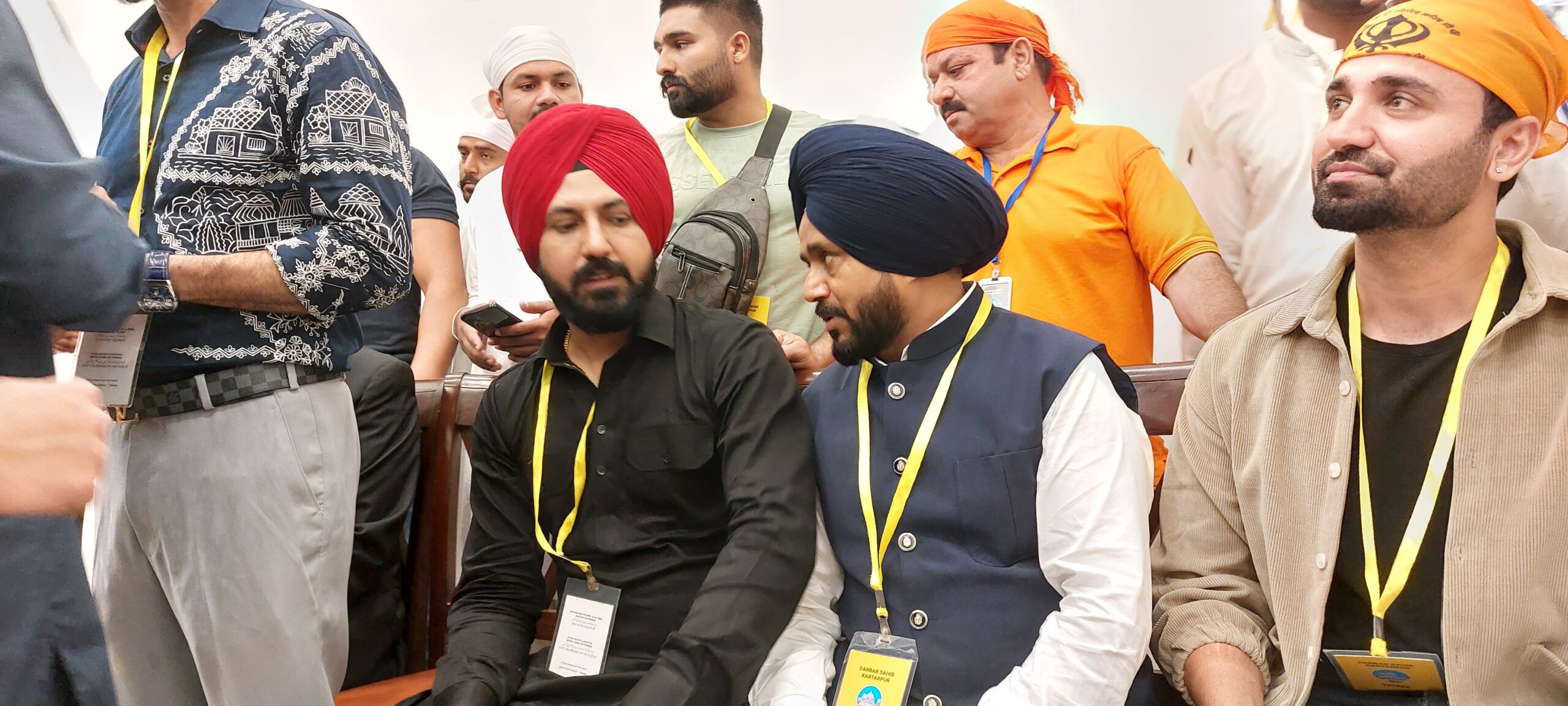 کرتار پور میں گپی گریوال اور پاکستانی فنکاروں کا اکٹھ