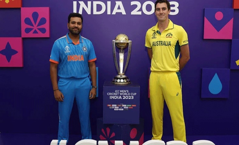 ورلڈ کپ 2023: آج آسٹریلیا اور بھارت  کے میچ کے دوران بارش کا  امکان