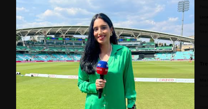 قتل کی دھمکی ، پاکستانی سپورٹس پریزینٹر زینب عباس ورلڈ کپ چھوڑ کر دبئی  پہنچ گئیں