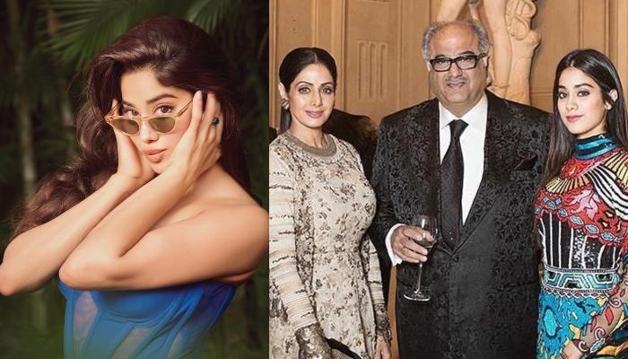boney kapoor and janhvi sridevi