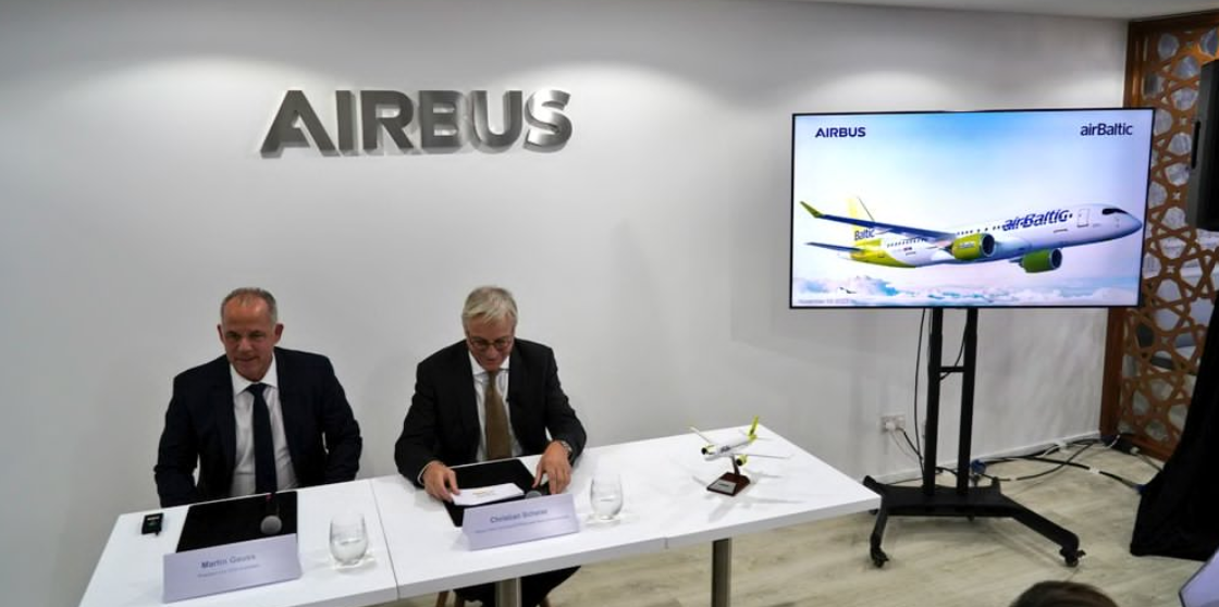 ایئر بالٹک نے 30  ایئر بس  A220-300 کا آرڈر  دے دیا