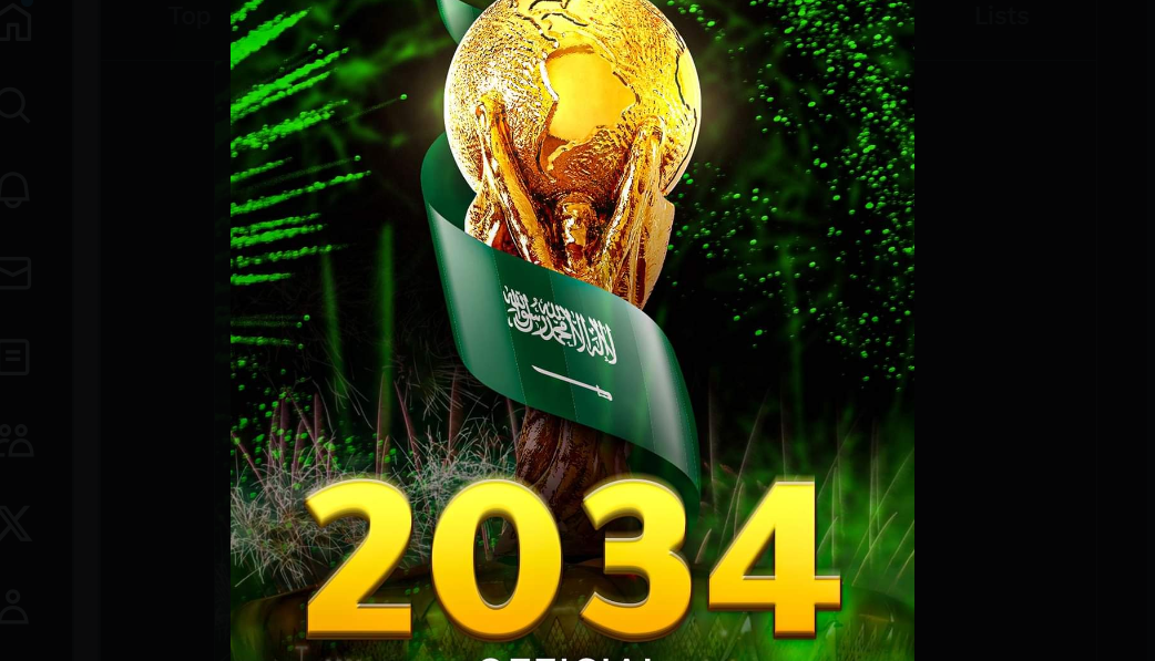 2034 فیفا ورلڈ کپ،  وژن 2030ء کی طرف گامزن سعودی عرب