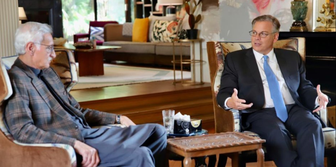 امریکی سفیر کی نواز شریف کے بعد جہانگیر ترین سے ملاقات