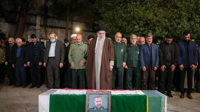 ایرانی کمانڈر میجر جنرل رضا موسوی کی تہران میں تدفین کر دی گئی