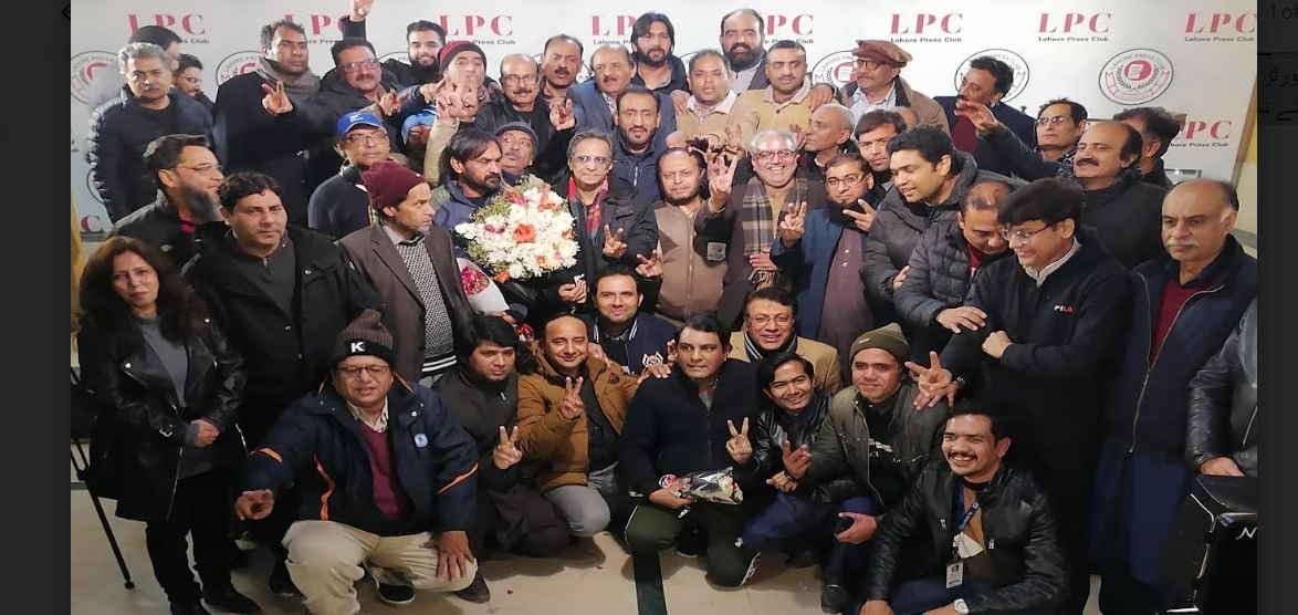 لاہور پریس کلب انتخابات،ارشد انصاری 12 ویں بار صدر منتخب