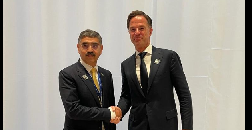 نگران وزیراعظم سے نیدر لینڈز کے وزیر اعظم کی ملاقات