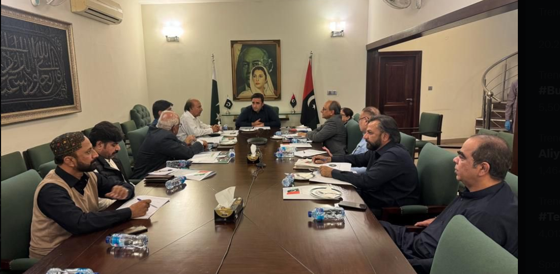 بلاول کی زیر صدارت سندھ پارلیمانی بورڈ کا اجلاس،ٹکٹوں بارے  دی گئیں تجاویز