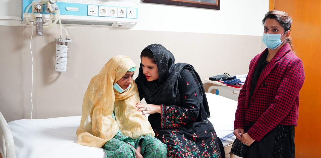 گھریلو تشدد کا شکار15 سالہ رضوانہ ہسپتال سے ڈسچارج،چائلڈ پروٹیکشن بیورو کے سپرد