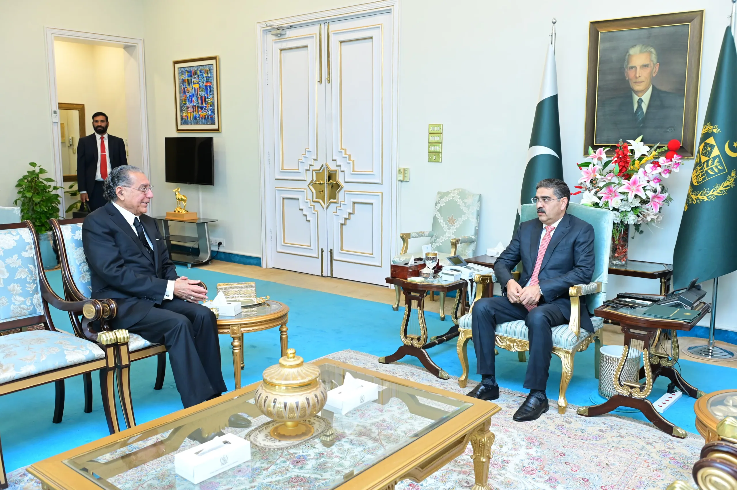 نگران وزیراعظم سے اقوام متحدہ میں پاکستانی مندوب کی ملاقات