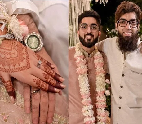 مرحوم جنید جمشید کے بیٹے  رشتہ ازدواج میں منسلک