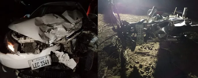 گو جرہ :تیز رفتارکارکی ٹکر ، 2موٹرسائیکل سوارنوجوان جاں بحق