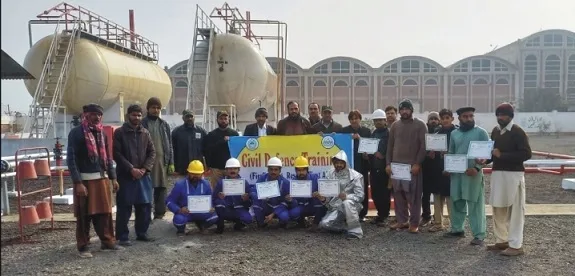 اوکاڑہ میں فائر فائیٹنگ ڈرل و ٹریننگ کا انعقاد کیا